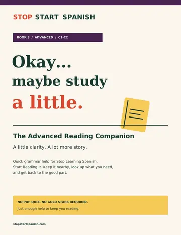 Cover of the Advanced C1–C2 Reading Companion